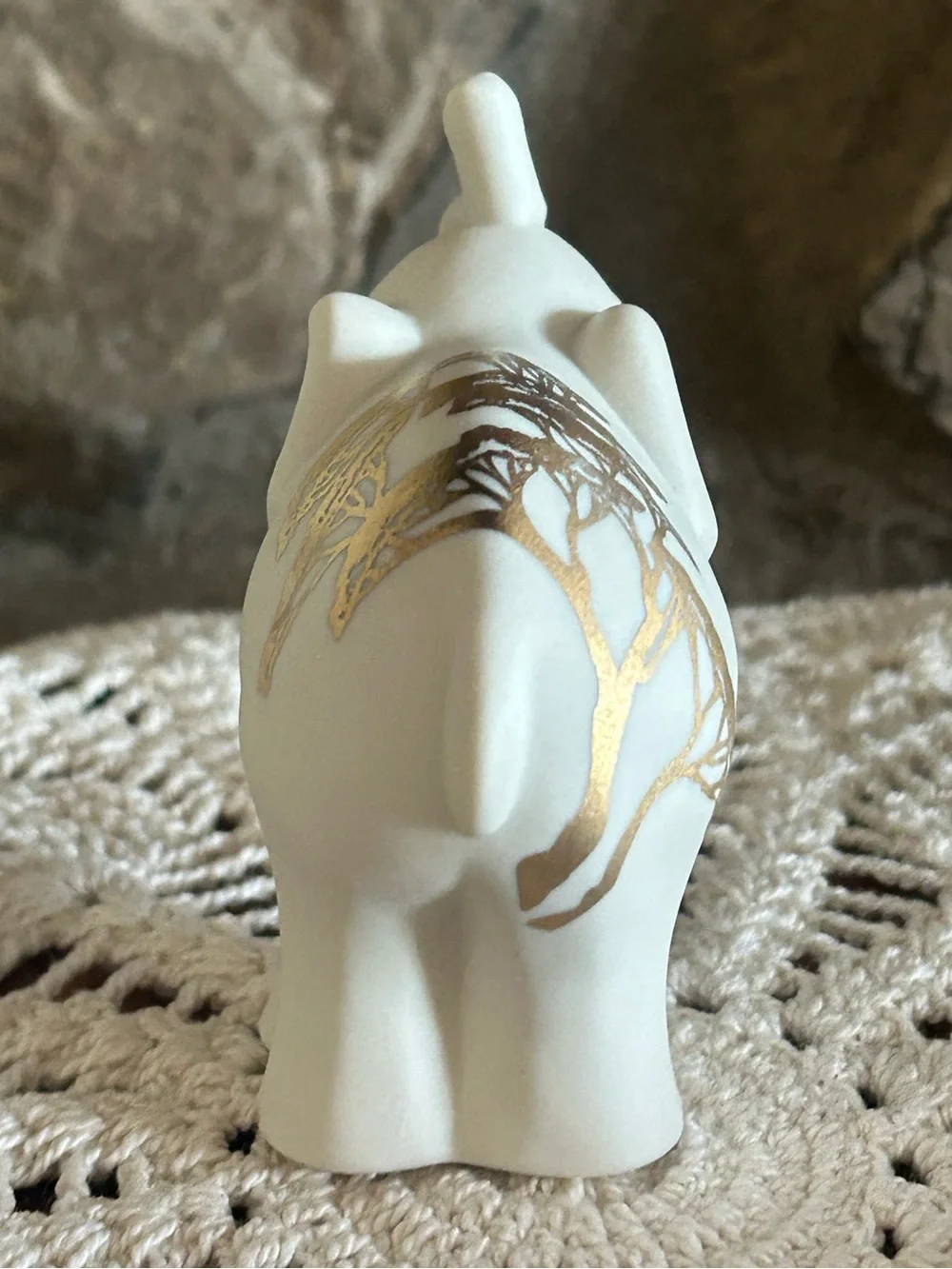 Vintage Lenox Everyday Wishes Good Fortune Elephant Figurine